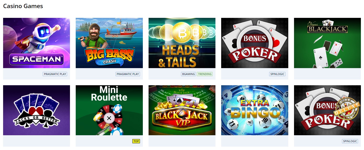 Ripper Casino Games