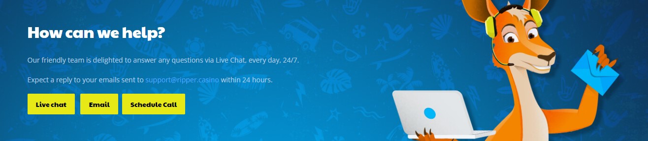 Ripper Casino Support